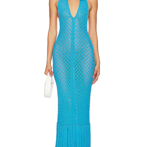 Devon Windsor Nikita Dress in Azul - Picture 13 of 16